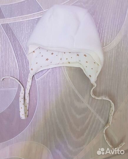 Шапочка детская теплая