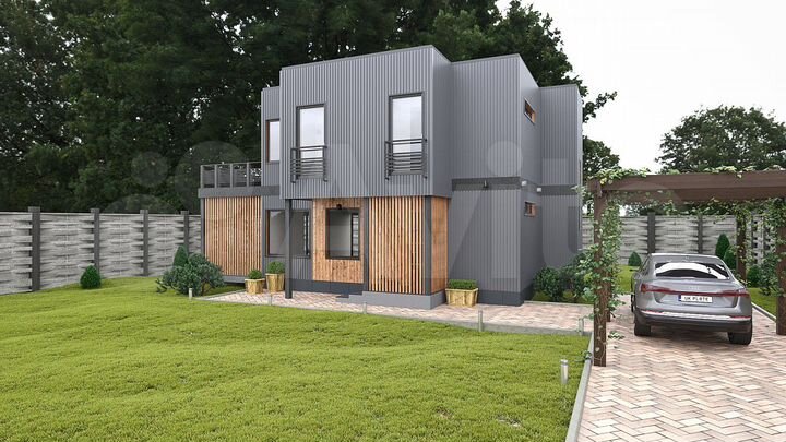 Дом 170 м² на участке 10 сот.