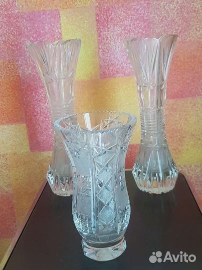 Хрустальные вазы