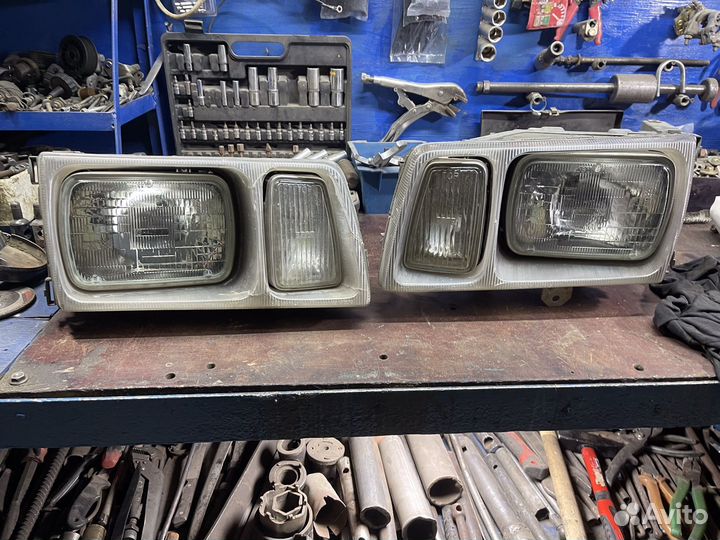 Фары W126 Mercedes