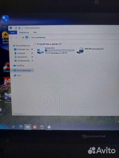 Ноутбук Packard Bell для работы и учёбы