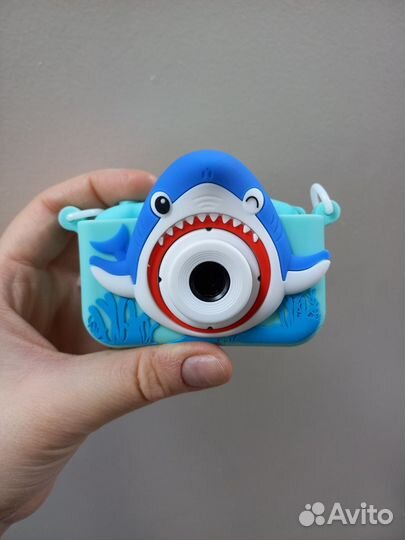 Детский Фотоаппарат Морская Акула Fun Camera + фро