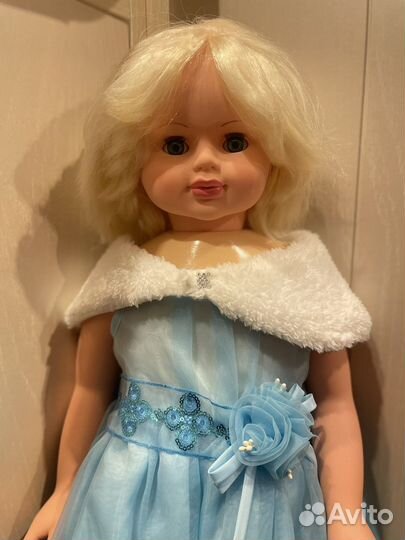 Большая ходячая кукла Снежана