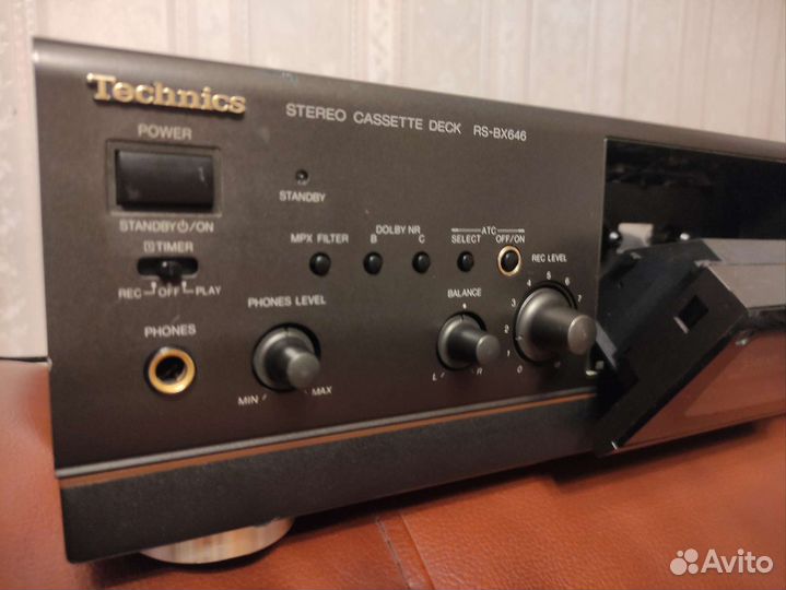 Кассетная дека technics rs bx 646