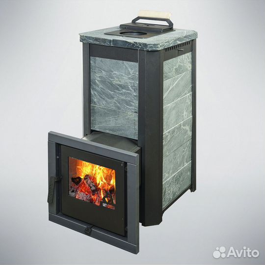 Печь Для Бани Терма Сказка Мини удлиненная (Талько