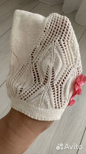 Шапочка панамка летняя на девочку 2-3 года