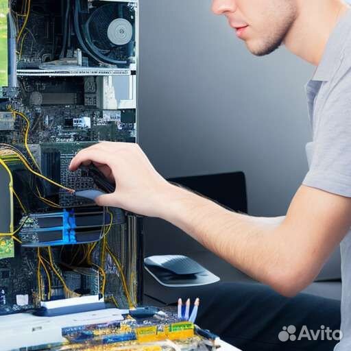 Ремонт компьютеров ноутбуков, установка Windows