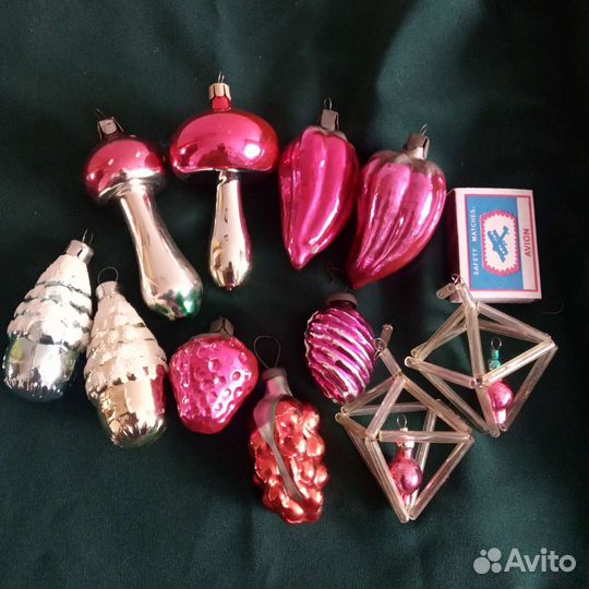 Елочные игрушки СССР
