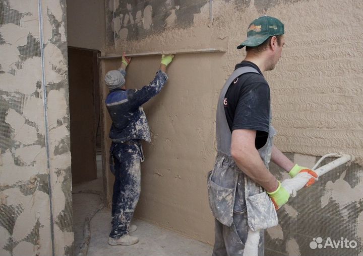 Механизированная штукатурка