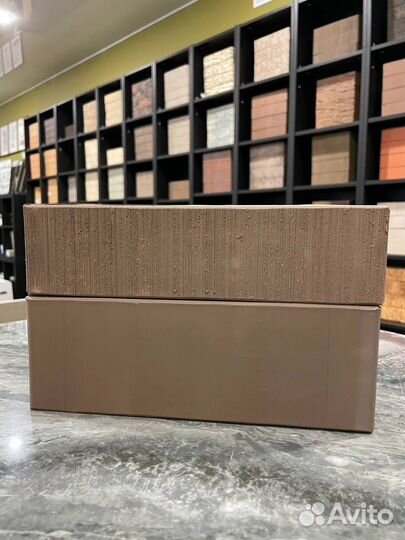 Кирпич лицевой темно-коричневый бархат Керма