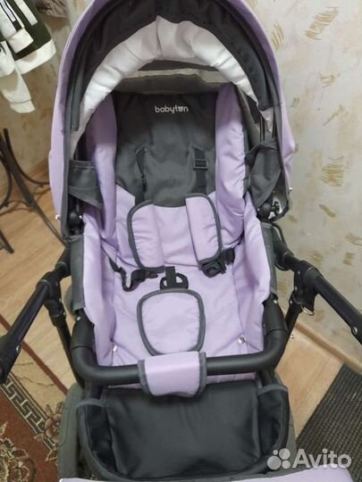 Коляска 2 в 1 babyton Rocky purple 52