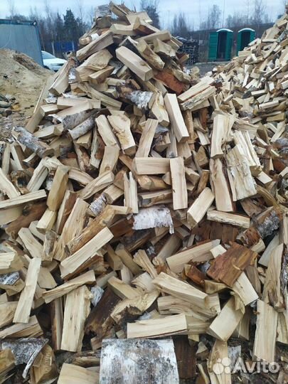 Дрова колотые. Любой объем