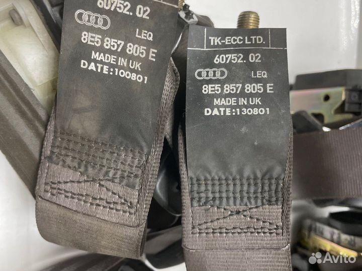 Ремни безопасности Audi A4 B5/B6