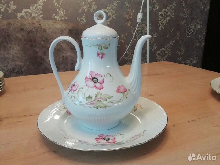 Сервиз чайно - кофейный гдр на 6 персон