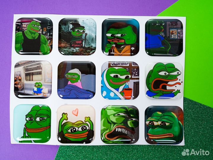 3d стикеры оптом