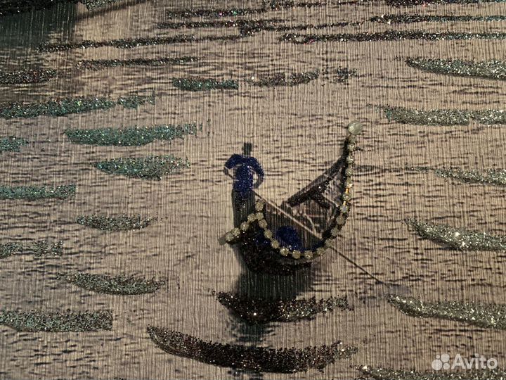 Картина Гранд канал 50х100(холст, Графис)