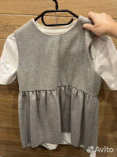 Шерстяной топ