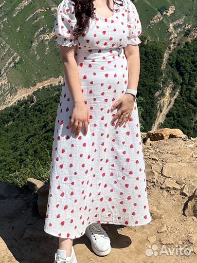 Платье муслиновое