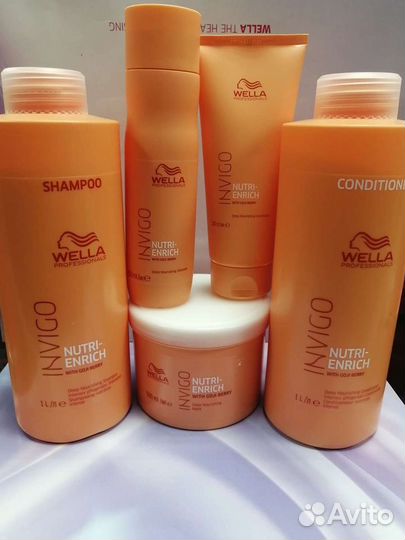 Шампунь, бальзам и маска для волос wella