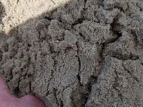 Песок строительный карьерный мытый речной сеяный