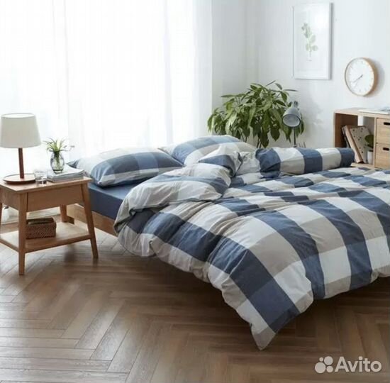 Постельное белье евро из хлопка класса А