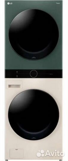 Стиральная + сушильная машина LG W1S1cvkk2HM