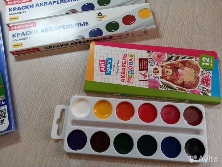Акварельные краски Erich Krause