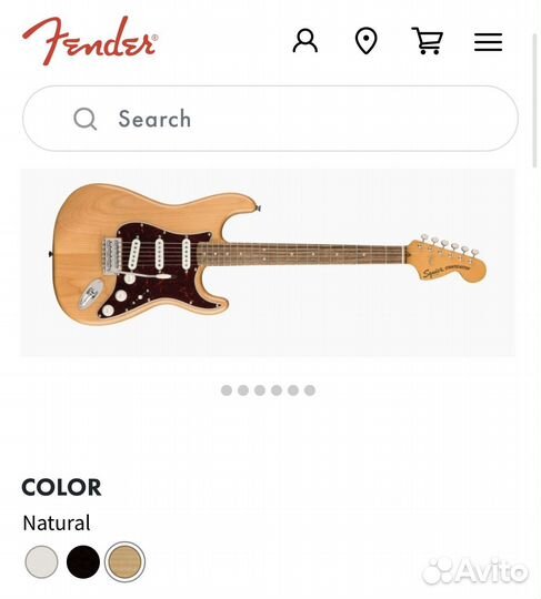 Гитара Fender Squier Classic Vibe 70s Stratocaster