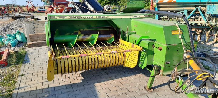 Пресс-подборщик John Deere 342 A, 2007