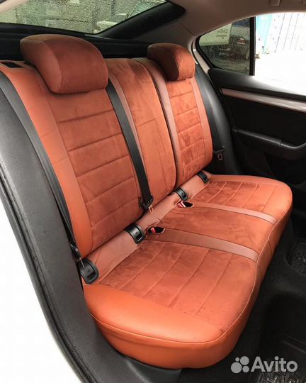 Авточехлы из экокожи и алькантары от Автопилот