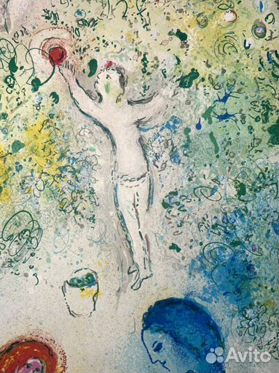 Литография Марк Шагал Оригинал