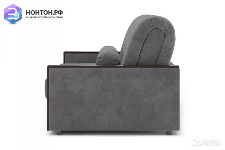 Кресло аккордеон Милена серое