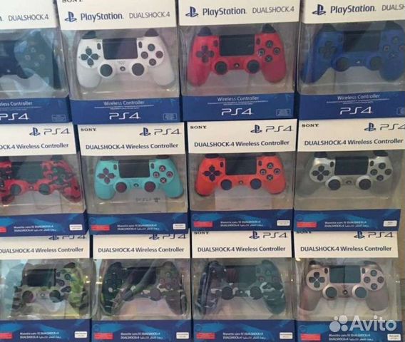 Геймпад Dualshock 4 v2 для PS4 (новые)