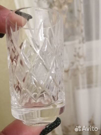 Хрустальные стопки Дятьковский завод