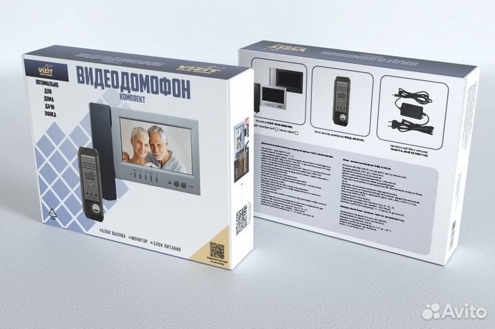 Комплект видеодомофона M468, бвд-403CPL, 19w/14v