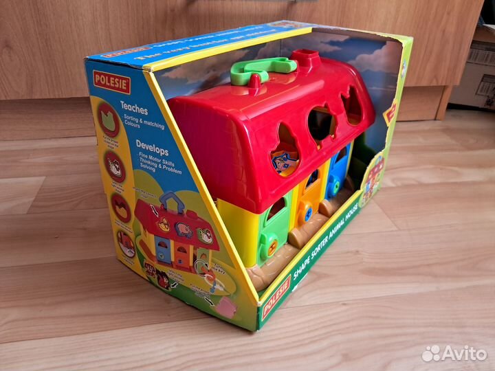 Домик сортер полесье