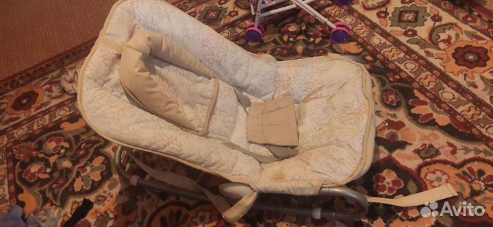 Детские качели шезлонг