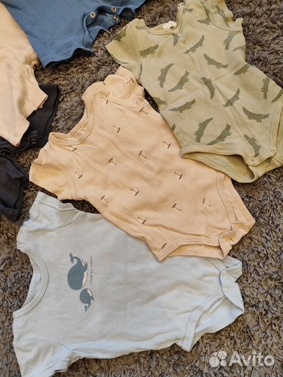 Боди и песочники для малыша 68р