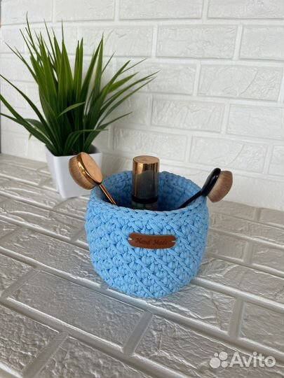 Корзина ручной работы, плетеная корзина