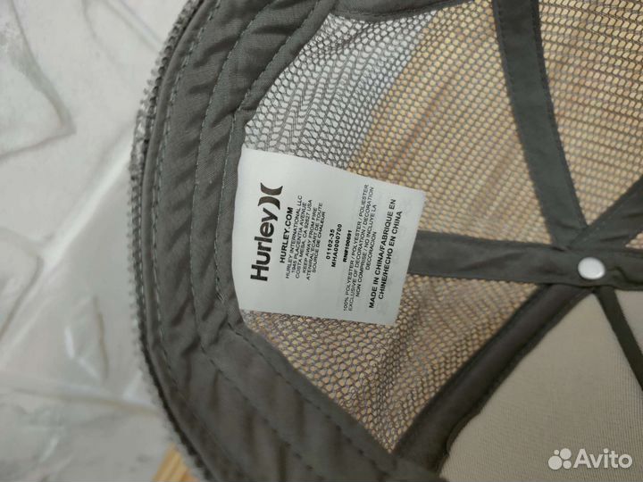 Бейсболка Фирменная/USA/Hurley/One Size