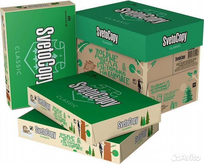 Бумага a4 Svetocopy + eco