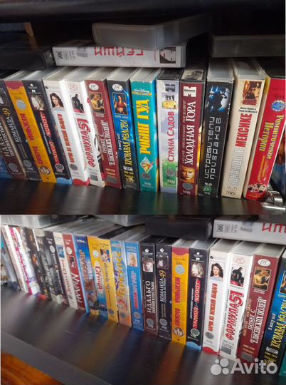 Видеокассеты VHS лицензия, цены разные