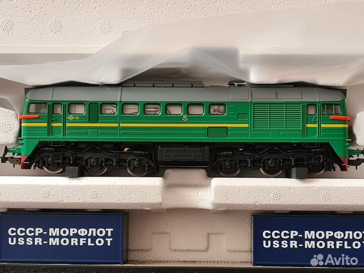 Новые тепловозы М62 сжд СССР 1/87 HO