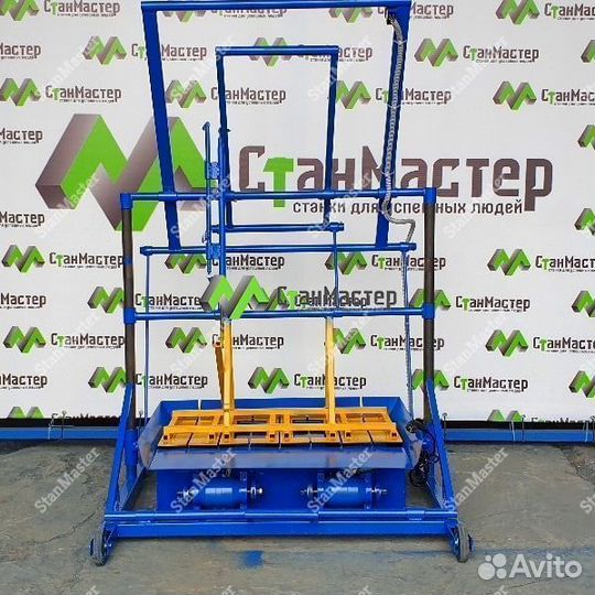 Станок для производства шлакоблоков