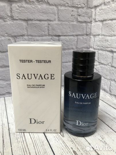 Christian dior sauvage тестер оригинал