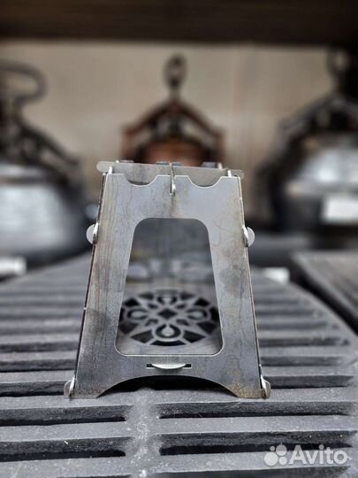 Печь щепочница разборная