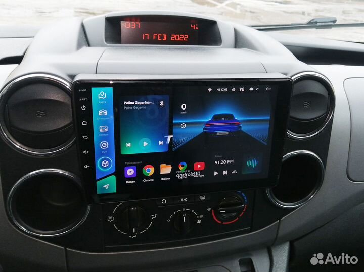 Магнитола Teyes CC3 Citroen Berlingo B9 / Partner