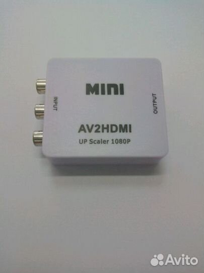 Конвертер AV (3RCA) В hdmi переходник