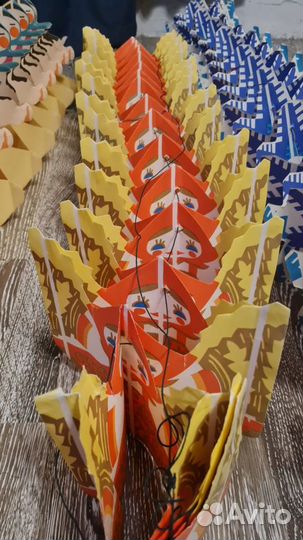 Бумажные гирлянды СССР