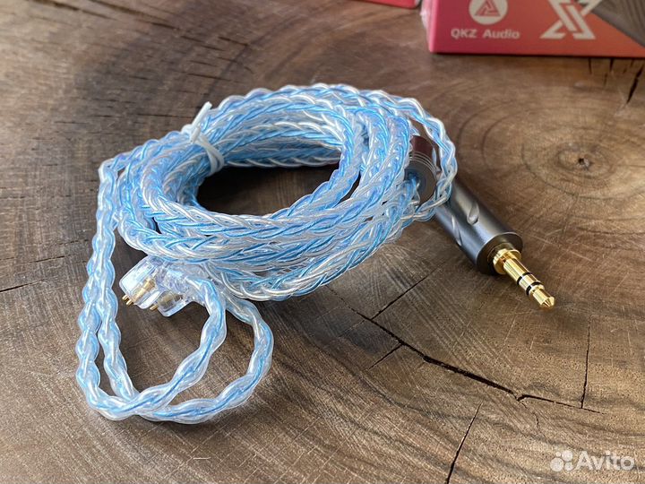 Qkz t1 провод для наушников 2pin qdc